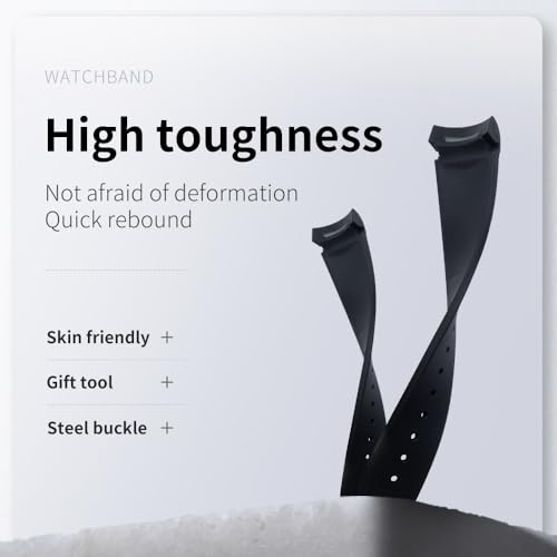 22mm Fluoro Rubber Watch band Special For Tudor Strap Black Bay GMT Curved End Folding Buckle Wristband Bracelet 41mm Dial4