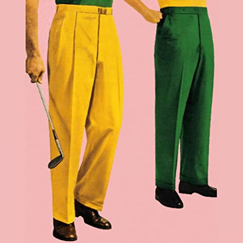 1950s Pattern, Men's Tailored Slacks - Waist: 30" (76.2cm)3