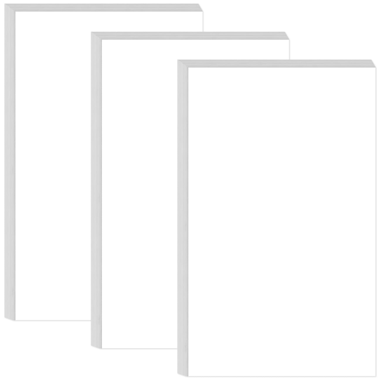 Photo 1 of (3-Pack) 8.5" x 14" Printer Paper - 150 Sheets/300 Pages Blank Paper, 100Gsm Copy Papers, Legal Size Printing in Office/School/Home