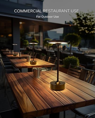 REBECKA-LIGHTS Lampada da tavolo, 5200mAh lampada