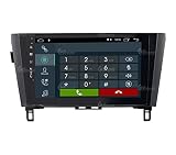 Konkretne radio samochodowe dla Nissan Qashqai Xtrail z systemem 360 ° w standardzie Android GPS Bluetooth WiFi USB DAB+ Touchscreen 10" 4core Carplay AndroidAuto