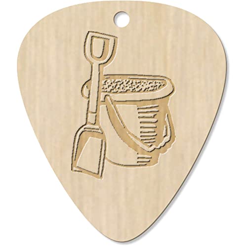 Azeeda 7 x ‘Seau & Pelle’ médiator/pic de Guitare (GP00026860) - Les Beatles, Paul McCartney, John Lennon, RIngo Starr, George Harrison Azeeda 7 x 'Seau & Pelle' médiator/pic de Guitare (GP00026860)