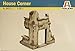 Italeri 6413S: 1:35 House Corner - Diorama Accessory