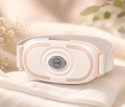 Image of Dangfly Electric Abdominal Waist Massager Belt with Adjustable Strap, Portable Body Massager for Waist and Abdomen Relaxation, Easy to Use at Home