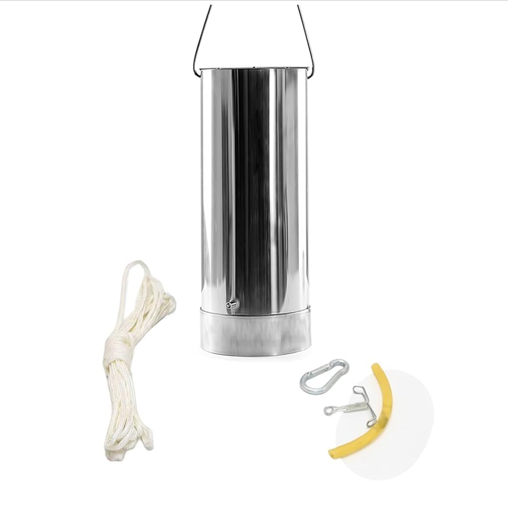 Muestreador de agua, kit de recogida de muestras de agua de acero inoxidable para monitoreo ambiental, muestra de calidad del agua