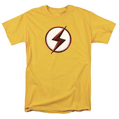 The Flash TV Series Kid Flash Logo T Shirt & Stickers (Small) Yellow