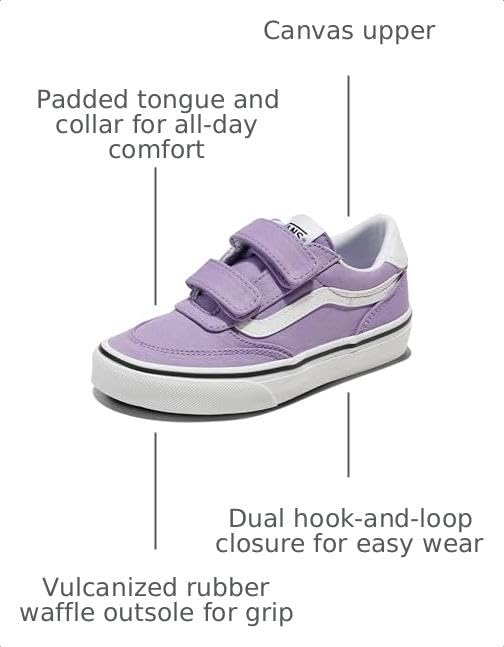Image of Vans Unisex-Child Brooklyn Ls V Low Top Shoe