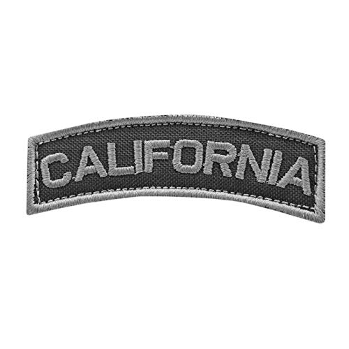 2AFTER1 California Shoulder Tab Blackout CA State Army Morale Tactical Fastener Patch