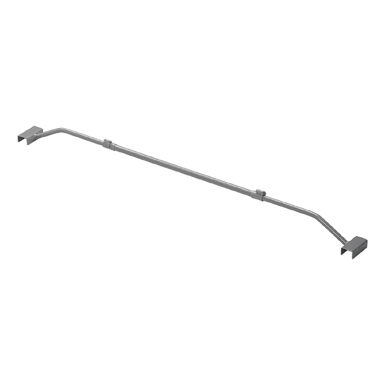 Support métallique pour bâche plate réglable 100-​155 cm remorque support de bâche arceau