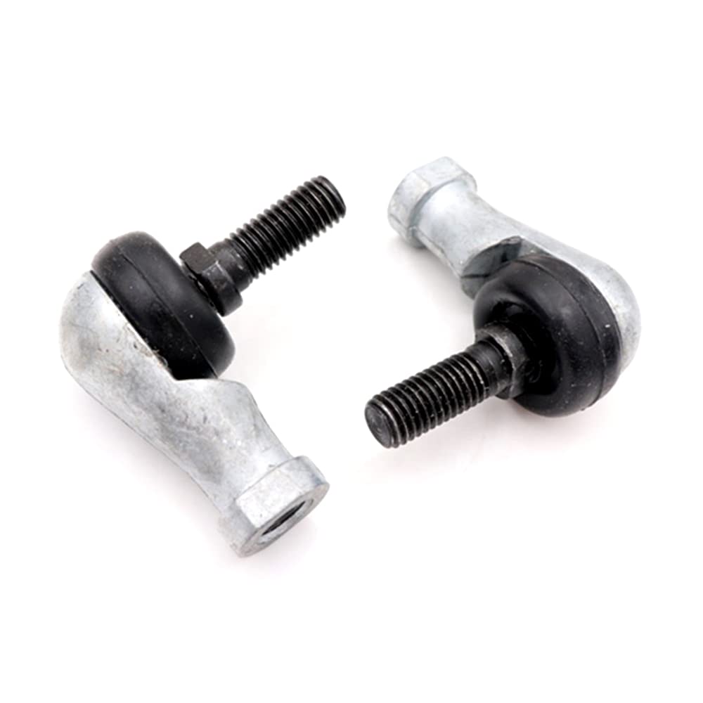 2pcs Straight Rod, Curved Rod Ball end Rod end Joint Bearing,SQ,20-2RS