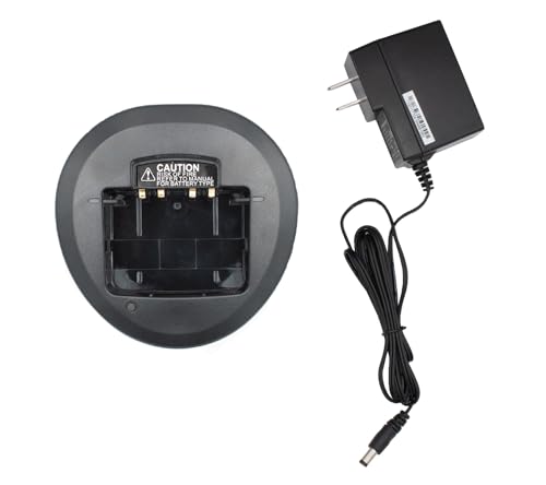 CD-58 - Cargador de batería para Vertex YAESU Motorola VX-261 VX-260 FNB-V133Li FNB-V134Li FNB-V138Li EVX-231 EVX-261 EVX-531 EVX-534 Series