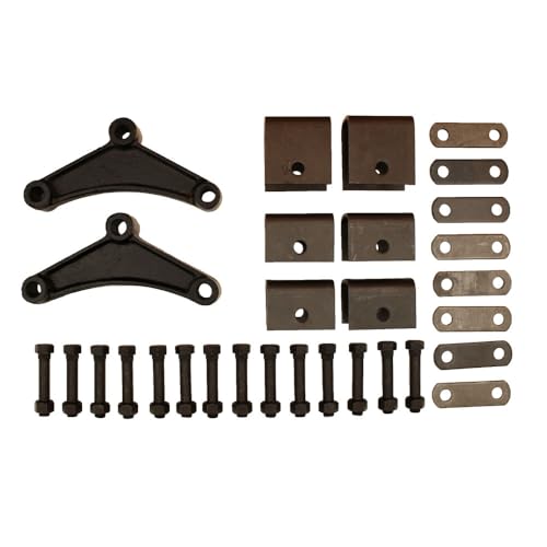 RAParts Trailer Tandem Axle Suspension Spring Hanger Kit Fits Universal Trailer Models