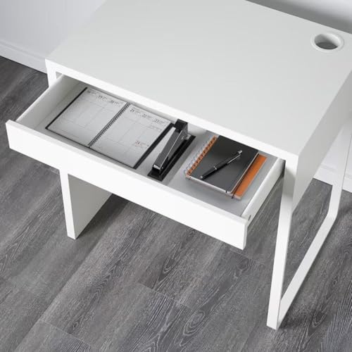 Image of Ikea MICKE Desk, White, 73x50 cm