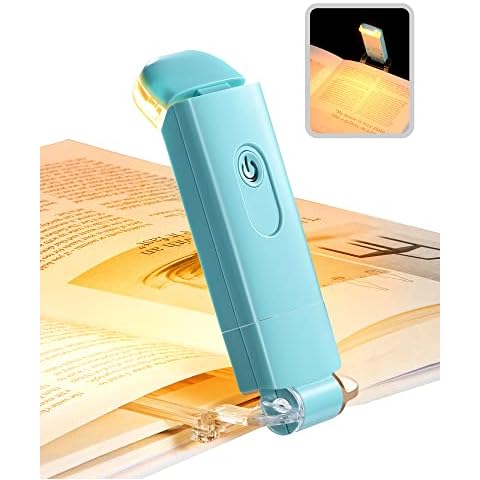 DEWENWILS Amber Clip-On Book Light Cover