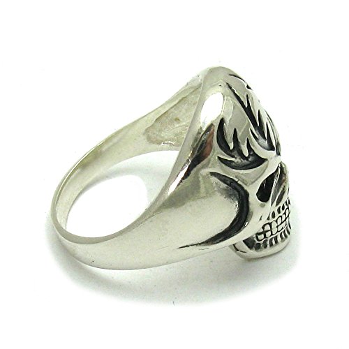Bague tête de mort en argent 925 Empress R001531 - 3