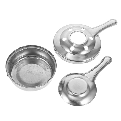 ERINGOGO Estufa de Alcohol Portátil Inoxidable para Cocina Resistente Altas Temperaturas y Ligera para Camping y Restaurante