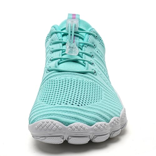 Image of WateLves Water Shoes Men Women Beach Barefoot Aqua Socks Breathable Wide Swim Outdoor Walking Anti Slip Pool Shoes for Hiking Kayaking Diving Surfing