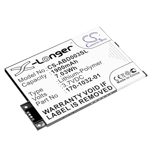 MAUSOCELA 1900mAh Replacement Battery,Compatible with...