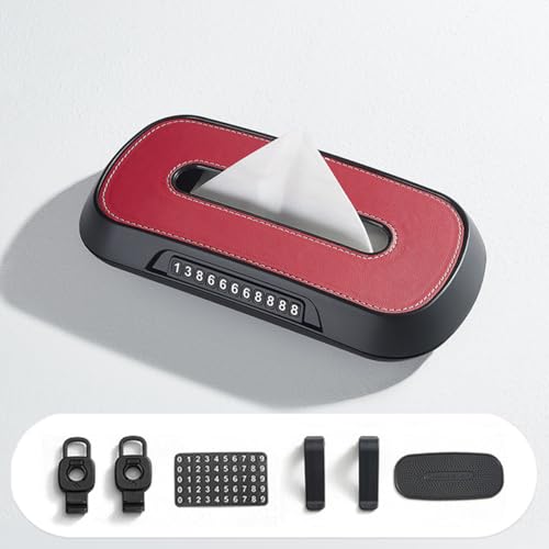 Porte-mouchoirs de voiture durable boîte rangement U8