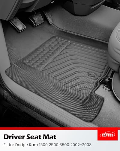 Image of TAPTES Floor Mats for Dodge Ram 1500 Crew Cab (Quad Cab) 2002-2008