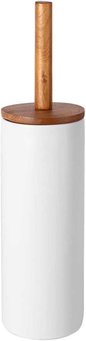 Bathroom White Toilet Brush Holder Toilet Brush Toilet Toilet Brush