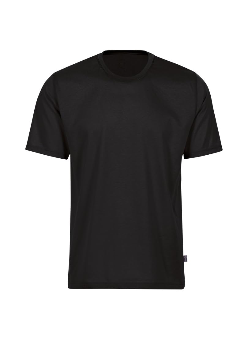 Trigema Unisex T-Shirt Black Schwarz (schwarz 008) Large, Black (Black 008) - Image 2