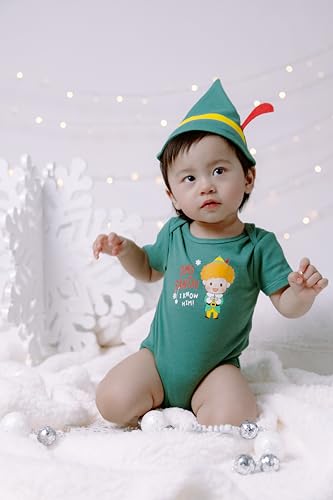 Disfraz de bebé Elfo body y gorro 3-6 meses miniatura 2