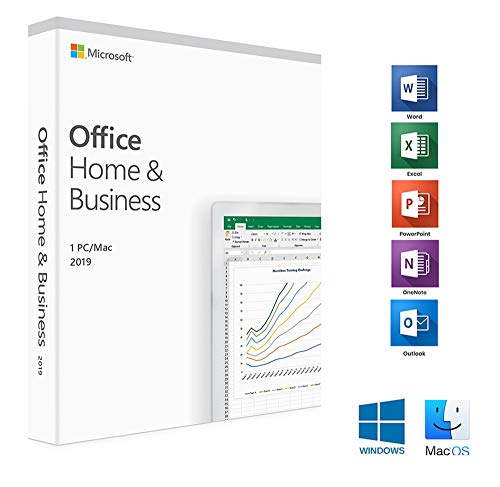 Image of Microsoft office 2019 Home and Business for 1 PC or 1 MAC ( Activation Key Card)
