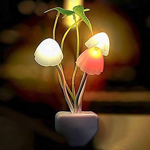 JUMPOW Spa Night Lamp Auto On/Off Sensor (Crown Plug, Power Saver, Multicolor, Pack of 1)