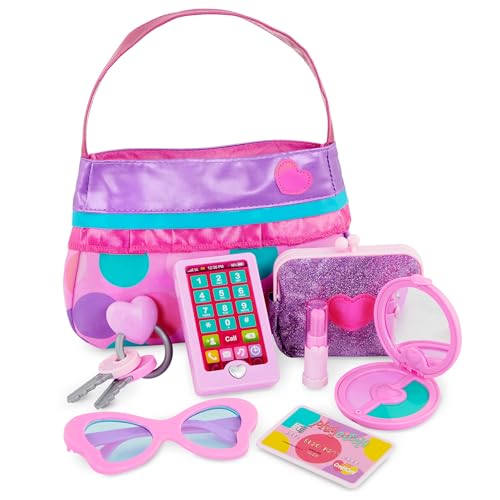 Battat – Play Circle – Makeup & Beauty Set – Dress Up Fashion Accessories – Pretend Play – Princess Purse Set – 3+ Years