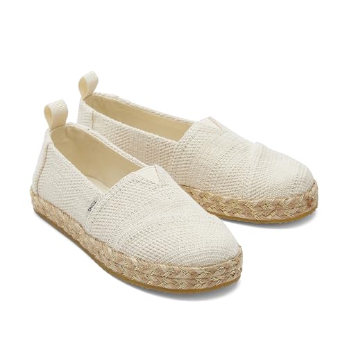 TOMS Girl's Alpargata Rope Loafer Flat3