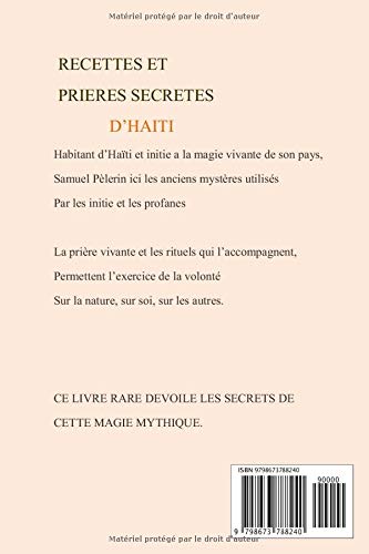 RECETTES ET PRIERES SECRETES D'HAITI (French Edition)      Paperback – August 9, 2020