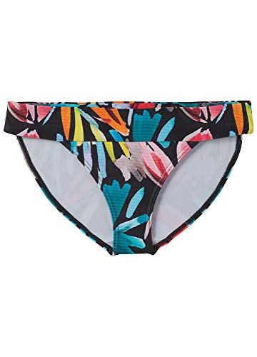 prAna Calcinha feminina Xochil, preta La Flora, pequena