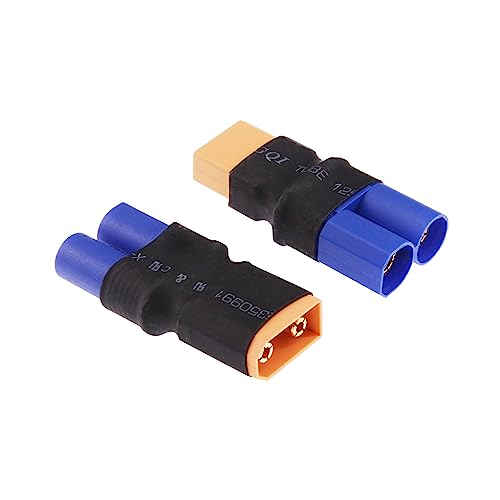 Adaptateur XT90 vers EC8 pour connecteur RC mâle femelle E101-2