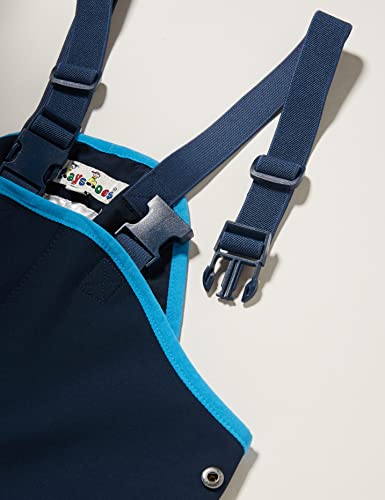 Pantalones de peto softshell impermeables y cortavientos para niños 2