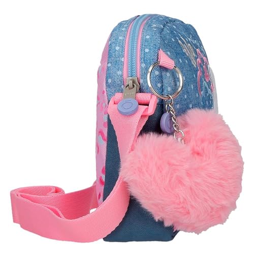 Enso Dreamer, Kulturtasche, Umhängetaschen, Perfekt Zum Organisieren, mehrere Fächer., Blue, shoulder bag2