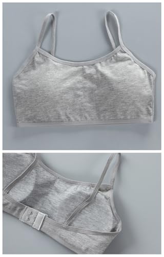 Big Girls Training Bras Wireless Light Padded Starter Sports Bra 10-16 Years2