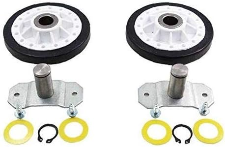 Compatible Dryer Roller Shaft Kit for Maytag PYG3360AWW Crosley CDG22B7V Jenn-Air JDG2000A Admiral LNC7766B71 Dryers