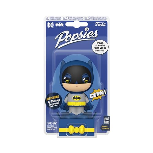 Funko Popsies: DC - Batman - Azul - (Spanish) - DC Comics - Figuras Miniaturas Coleccionables Para Exhibición - Idea De Regalo - Mercancía Oficial - Juguetes Para Chicos, Niños, Niñas Y Adultos Funko Popsies: DC - Batman - Azul - (Spanish) - DC Comics - Figuras Miniaturas Coleccionables Para Exhibición - Idea De Regalo - Mercancía Oficial - Juguetes Para Chicos, Niños, Niñas Y Adultos