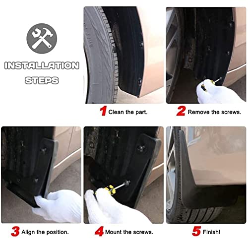 MEIFA Auto Parafanghi Anteriore Posteriore per