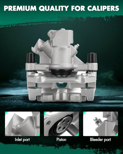 Image of SCITOO Rear Left Disc Brake Caliper With Bracket 19B3127 | Fit For Mini Model - For Cooper 2003-2006 2008 1PC