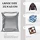 RAGO® Versandtaschen Plastik Warensendung S-10 Stück I M-10 Stück I L-10 Stück +Lieferscheintaschen C6 I Versandbeutel Selbstklebend und Blickdicht I Plastiktüten Verschließbar I Ideal für Vinted
