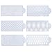 AILANDA 6Pcs Torten Schablonen, Kuchen Schablonen Set Fondant Schablone Torten Tortenschablone Blumenkuchenvorlagen Dekorationsschablonen für Kekse Dessert Geburtstag Hochzeit Kuchendekoration
