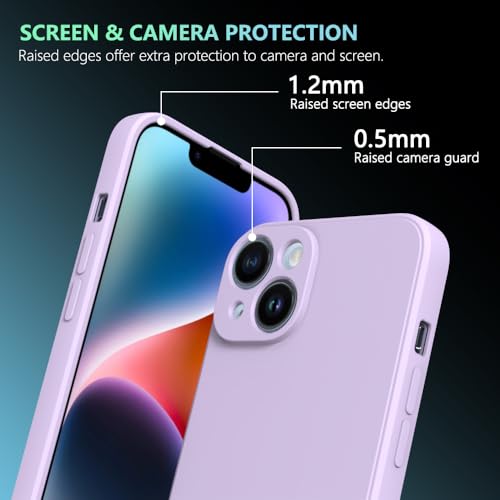 Image of for iPhone 15 Plus Case Purple, Scratch Resistant with Soft Touch, Slim Thin Phone Cover for iPhone 15 Plus 6.7 inch