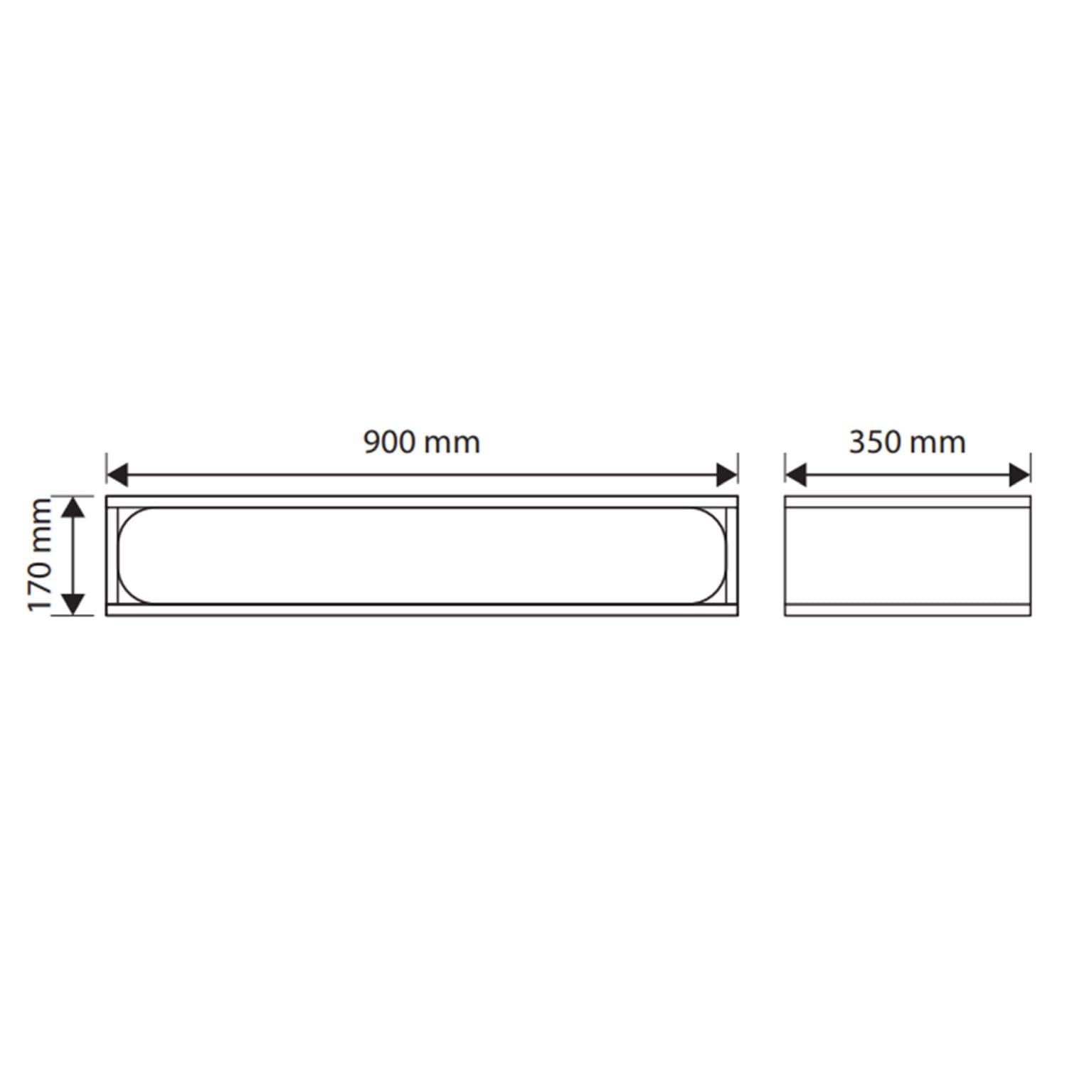 Selsey Mesa Consola de 90 x 35 x 17 cm, diseño Minimalista con cajón, cajón Colgante para salón o Pasillo, Tablero Laminado Resistente, Gris Beige, Elegante Juego de Muebles de Pasillo