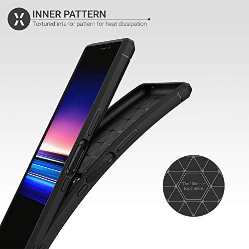Olixar Case With Screen Protector For Sony Xperia 5, Stylish 2 In 1 Protection - Defend Your Phone & Screen From Drops, Shocks And Scratches Sentinel - Black #TOP6