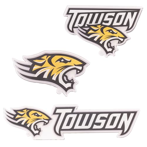 Desert Cactus Towson University Acrylic Magnet 3 Pack TU Tigers Decorative Design Officially Licensed (Magnet Set A)