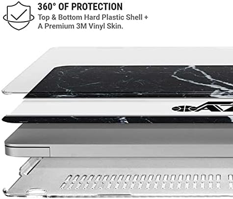 Skinit Case + Skin Compatible with MacBook Air 13in (2020) - Officially Licensed NBA Utah Jazz Marble Design