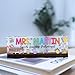 Custom Speech Therapist Desk Name Plate - Acrylic Block 2.55