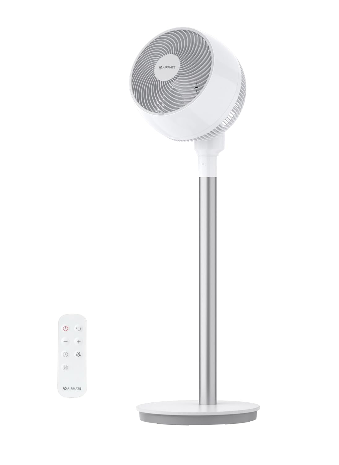 AIRMATE 卓上扇風機 ホワイト AIRMATE Standing Fan for Bedroom, 22 ft/s Powerful Airflow